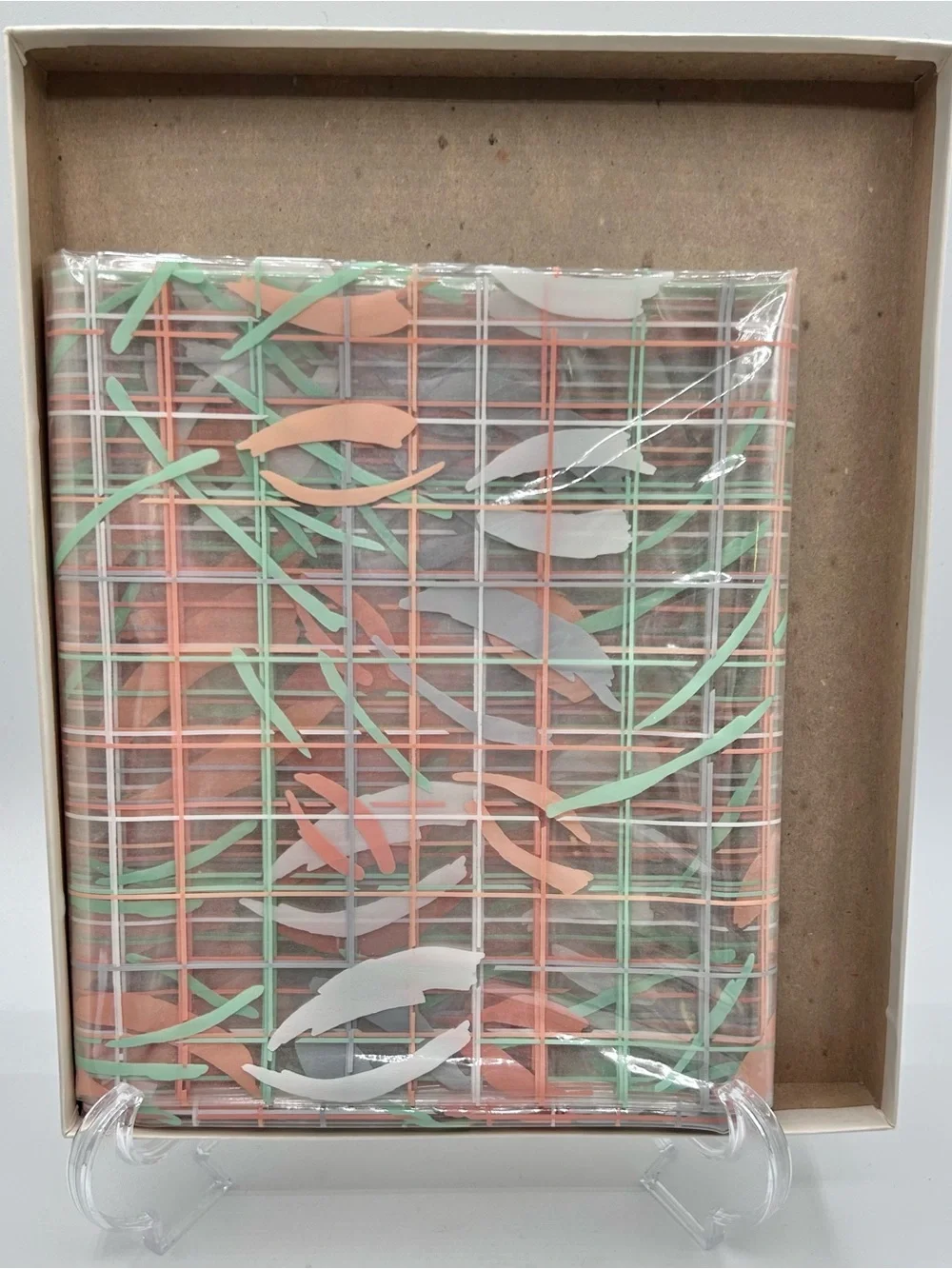 Vintage Macys Catalina Tara Vinyl Bathroom Shower Curtain 6’ x 6’ New